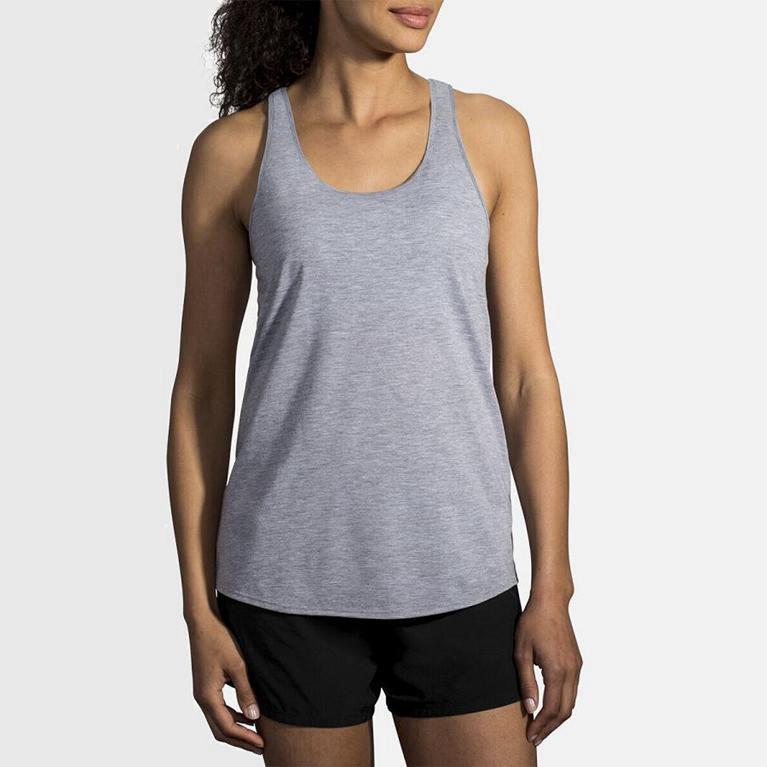 Brooks Distance - Camiseta Sin Mangas Mujer - Gris (SMZD-67308)